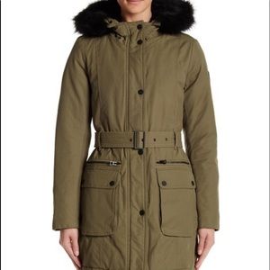 Lucky Brand Hooded Anorak Coat